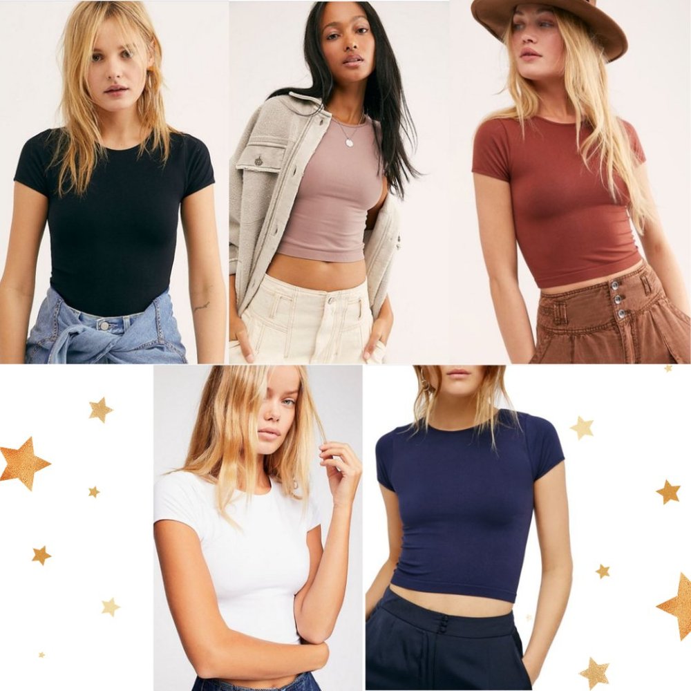 Free People Cap Sleeve Seamless Cami